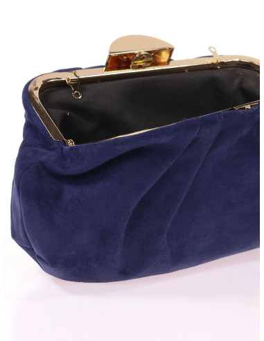 Cartera de mano efecto ante con cadena para invitada