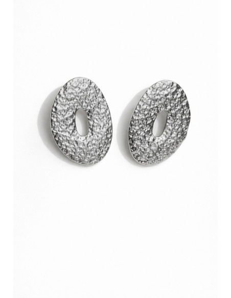 Pendientes grandes dorados para invitada de boda | Complementos Invitada