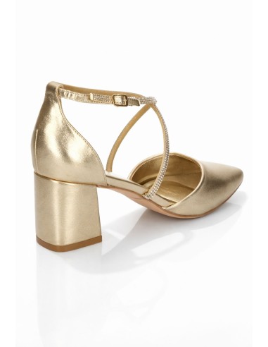 Zapatos de fiesta cerrados con tacón ancho | Complementos Invitada