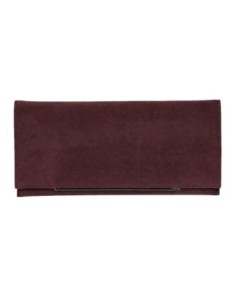 Cartera fiesta antelina - marron oscuro - foto 1