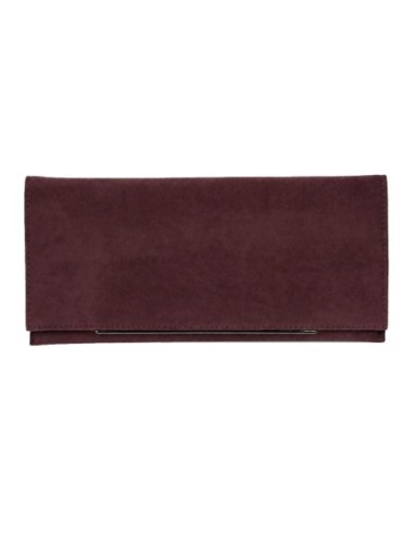 Cartera fiesta antelina - marron oscuro - foto 1