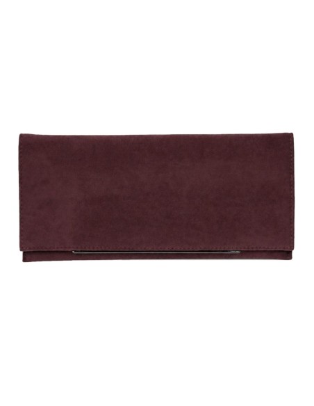 Cartera fiesta antelina - marron oscuro - foto 1