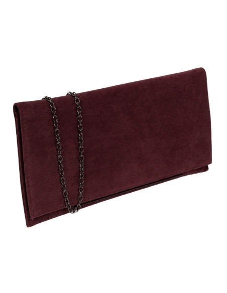 Cartera fiesta antelina - marron oscuro - foto 4
