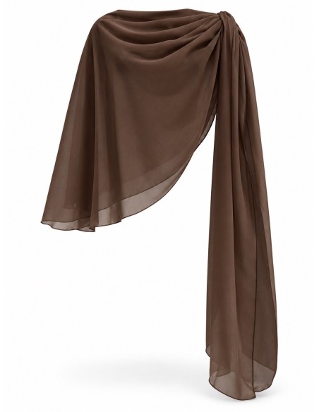 Capa de gasa marron - Foto de producto - Complementos Invitada