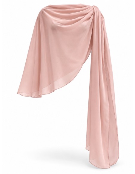 Capa de gasa rosa palo - Foto de producto - Complementos Invitada