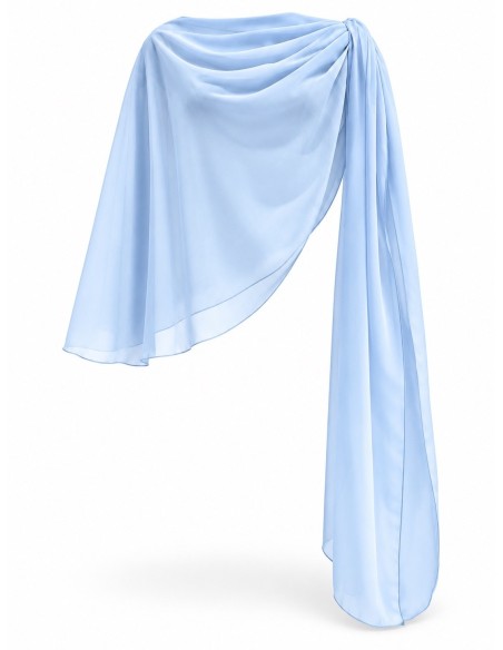 Capa de gasa azul claro - Foto de producto - Complementos Invitada