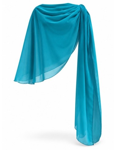 Capa de gasa azul turquesa - Foto de producto - Complementos Invitada