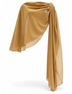 Capa de gasa camel - Foto de producto - Complementos Invitada