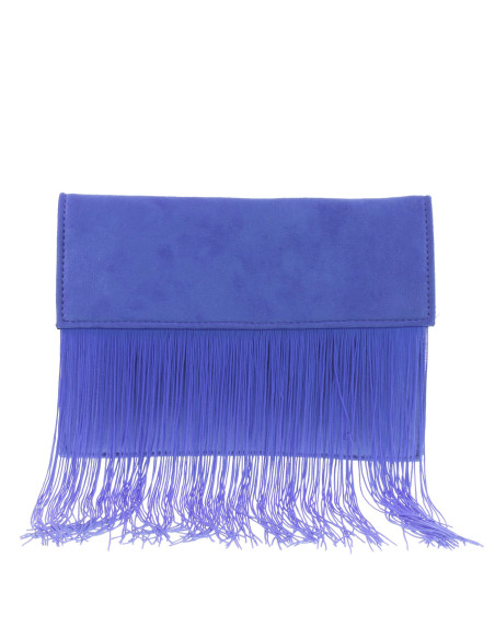 Cartera de mano de de fiesta con flecos | Complementos Invitada